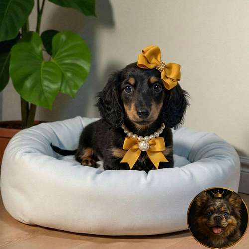 Cachorro Salchicha Miniatura Pelo Largo / Miniature Dachshund Long Hair disponible - Imagen 2