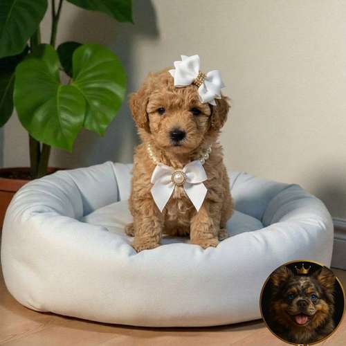 Cachorro FRENCH POODLE APRICOT MINIATURA disponible - Imagen 7