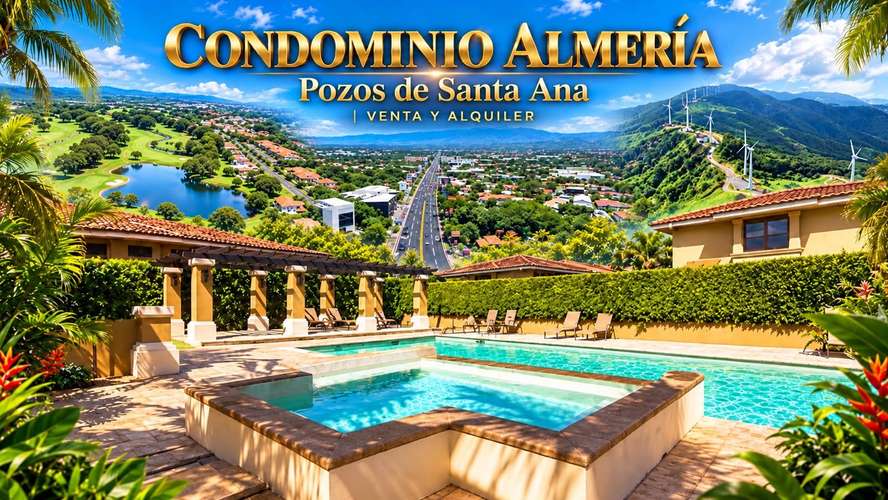 Espectacular casa esquinera en Condominio Almería, Pozos de Santa Ana: 260 m² con terraza y piscina