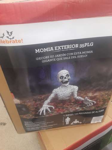 Momia terror Haloween decoracioñ sonidos. - Imagen 2