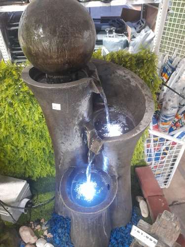  FUENTE DE AGUA JARDIN OBELISK DE 1.02CM FURTAIN.