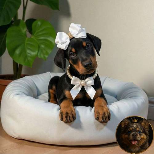 Cachorro DOBERMAN TRADICIONAL NEGRO FUEGO & CHOCOLATE disponible - Imagen 9