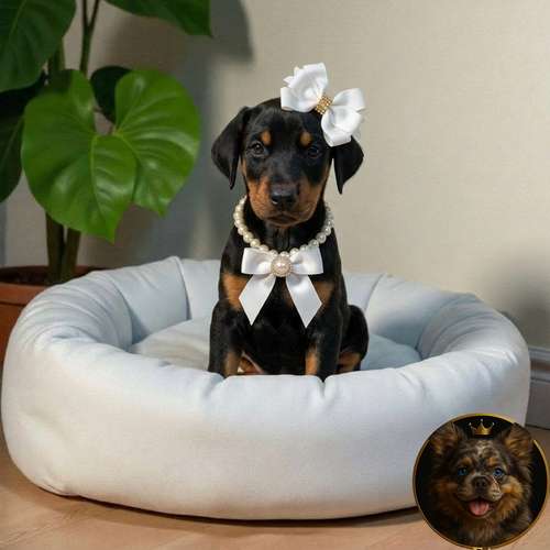 Cachorro DOBERMAN TRADICIONAL NEGRO FUEGO & CHOCOLATE disponible - Imagen 8
