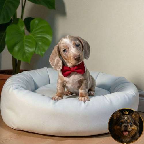 Cachorro SALCHICHA MINIATURA PIEBALD disponible - Imagen 2