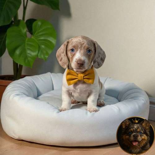 Cachorro SALCHICHA MINIATURA PIEBALD disponible