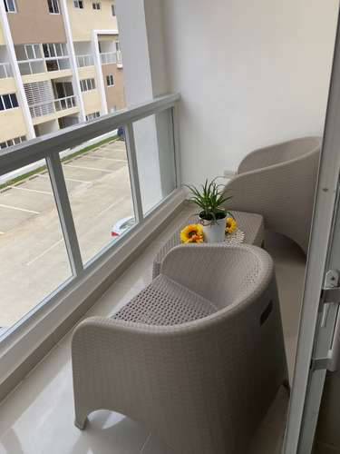 RENTA DE PENTHOUSE AMUEBLADO EN PRADOS DEL REY, SANTIAGO, R.D.