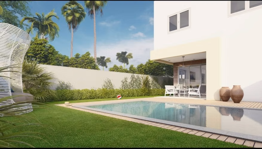 Proyecto de solo 2 Villas de 120 Mts2 de construcción En Bávaro, Punta Cana - Imagen 1