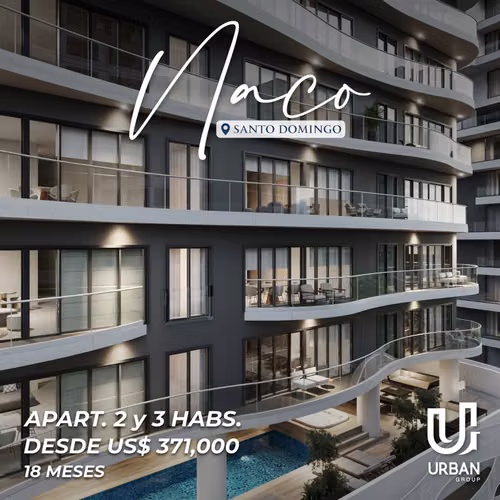 Apartamentos de 2 y 3 Habitaciones en Naco - Imagen 4