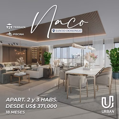 Apartamentos de 2 y 3 Habitaciones en Naco - Imagen 3