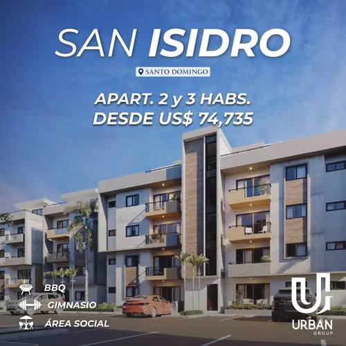 Apartments in San Isidro from US$74,735