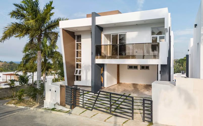Moderna Casa en Puerto Plata en residencial privado