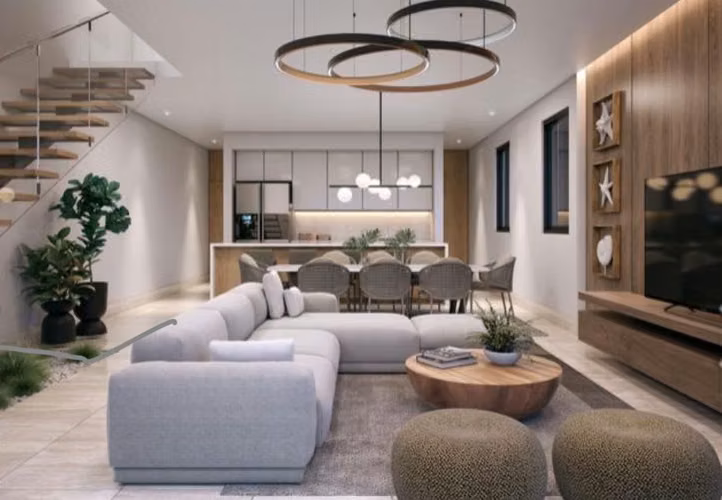 Villa Tipo Town en Venta en Las Canas / Cap Cana 3 habitaciones