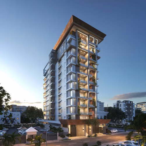 Apartamentos 1 y 2 Hab Listos 2026 c/Lobby Lujo, Area Social y Gym (Naco)