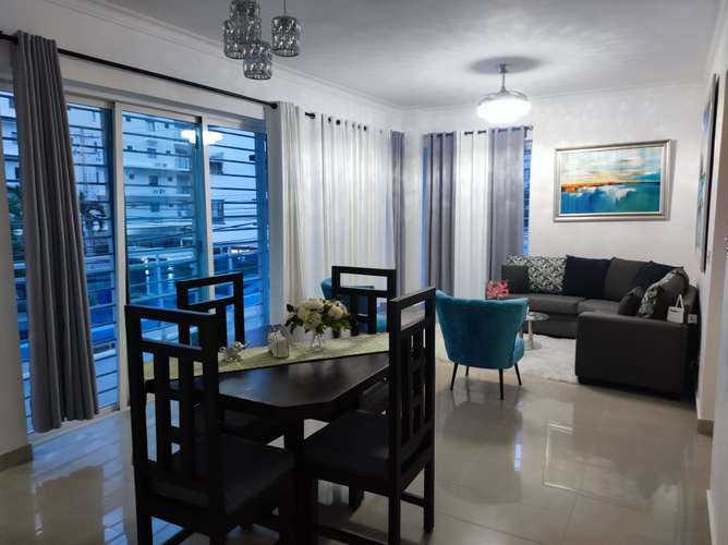 Apartamento En Alquiler De 2 Habs Y 3 Baños En Naco