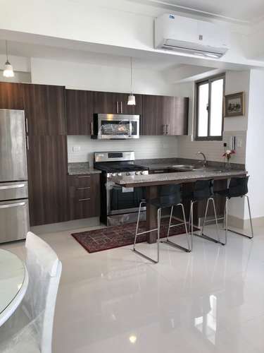 Apartamento En Alquiler De 1 Hab Y 2 Baños En Naco - Imagen 3