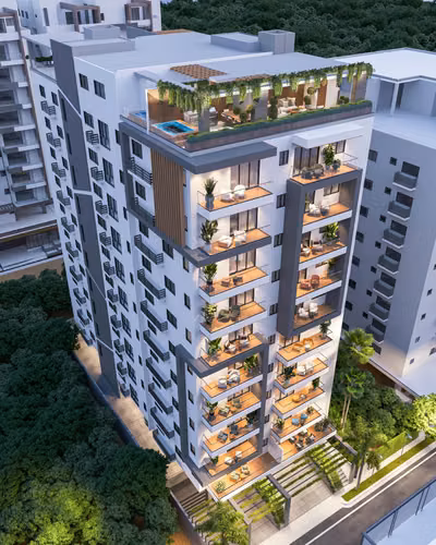 Apartamentos en venta en Bella Vista 1 habitación - Imagen 3