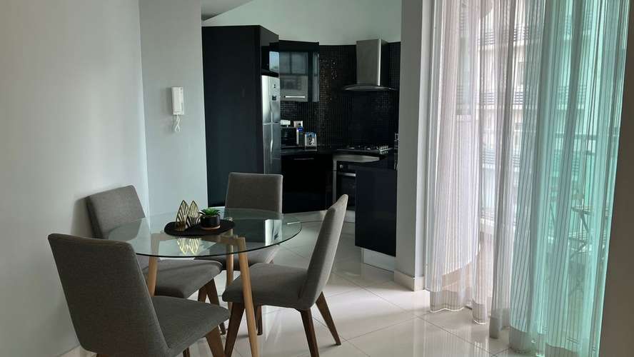 Apartamento En Alquiler De 1 Hab Y 2 Baños En Piantini