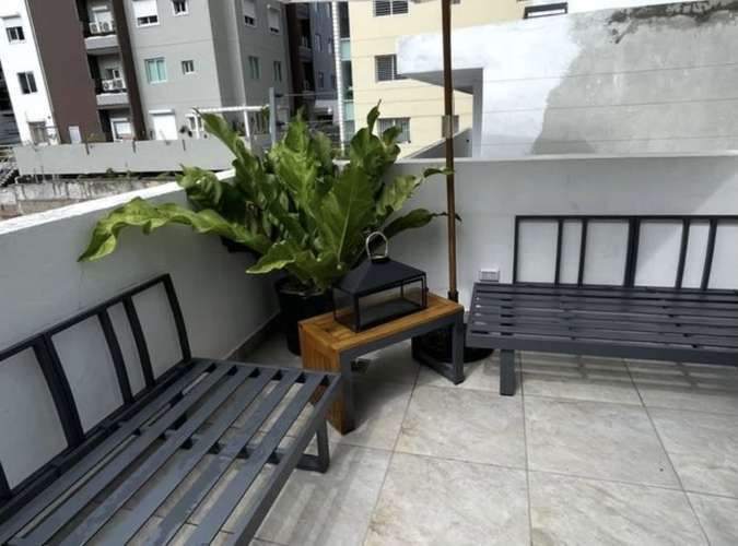 Apartamento En Alquiler De 1 Hab Y 2 Baños En Piantini