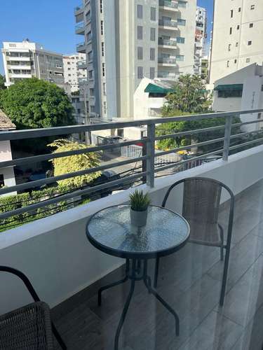 Apartamento En Alquiler De 1 Habitación Y 2 Baños En Piantini