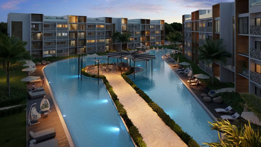 Apartamento de 1 Hab. mas estudio venta en Punta Cana, La Altagracia. - Imagen 4
