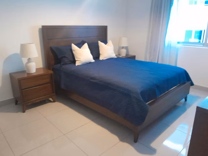 Apartamento amueblado en alquiler en Naco de 1 habitación