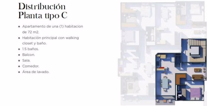 Apartamento en venta 1 Habitación en Jardines del Sur Avenida Independencia, Distrito Nacional