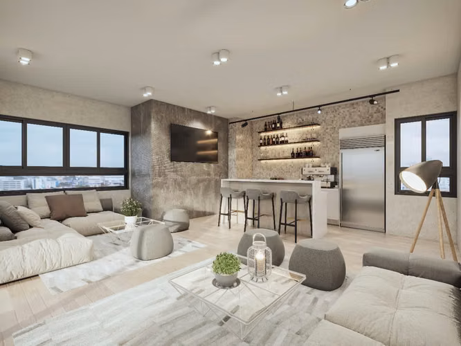 Apartamentos 2Hab Listos 2026 c/Area Social Rooftop en Naco - Imagen 4