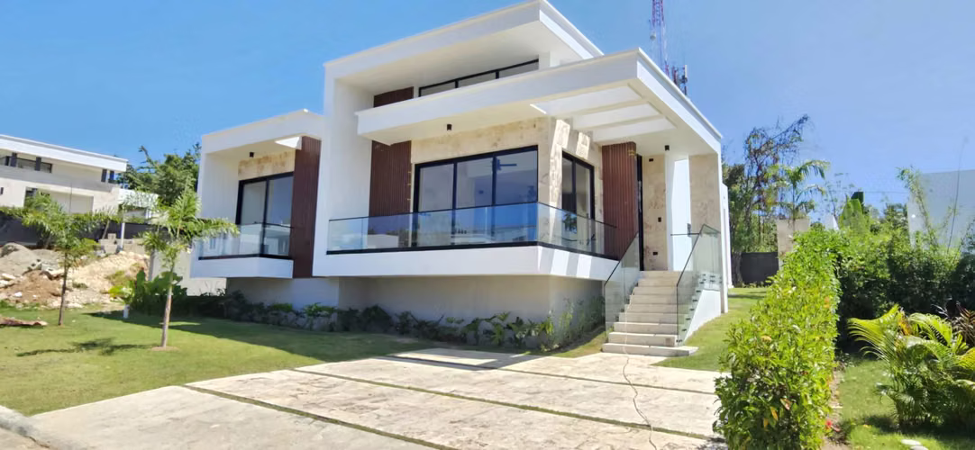 Villa en Sosua en residencial privado - Imagen 1