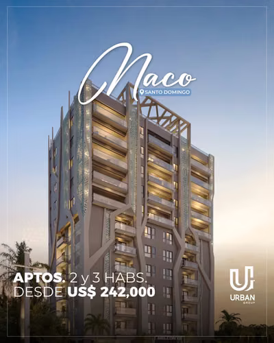 Apartamentos de 2 & 3 Habitaciones en Naco - Imagen 3