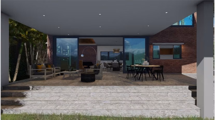 Villas en Jarabacoa de tres habitaciones en Monte Verde