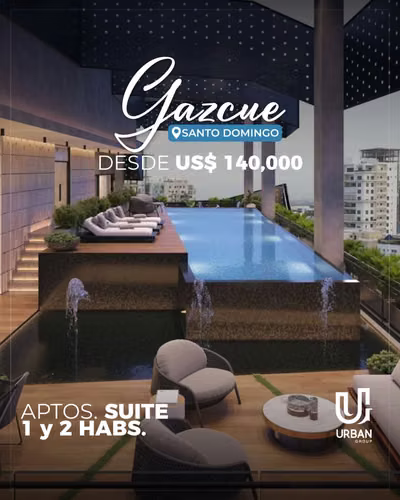 Apartamentos Suite, 1 y 2 Habitaciones en Gazcue