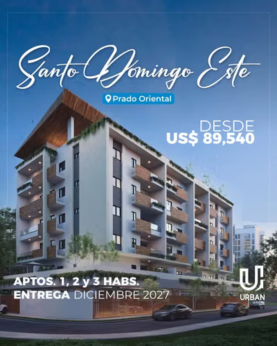 Apartamentos de 1, 2 y 3 habitaciones en Prado Oriental San Isidro