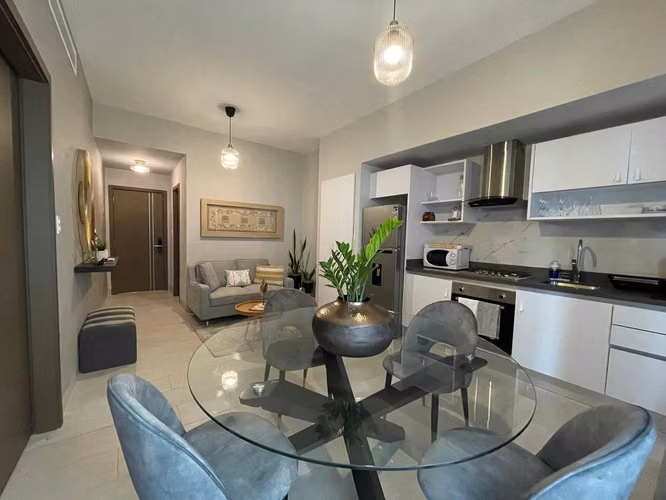 Apartamento Amueblado en venta en Bella Vista de 1 habitación