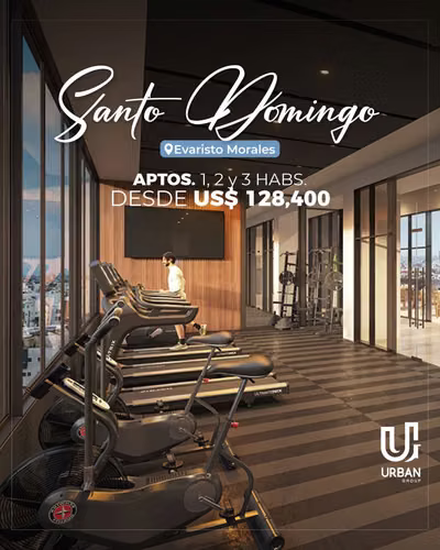 Apartamentos de 1, 2 y 3 Habitaciones en Evaristo Morales