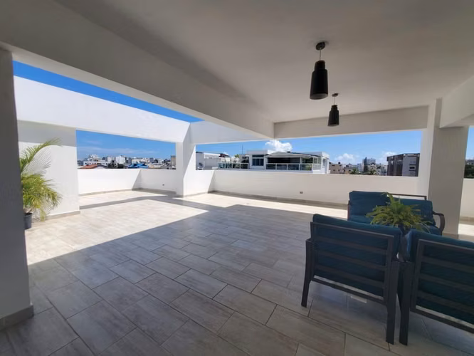 Apartamento amoblado en alquiler en El Millón, Santo Domingo - Imagen 2