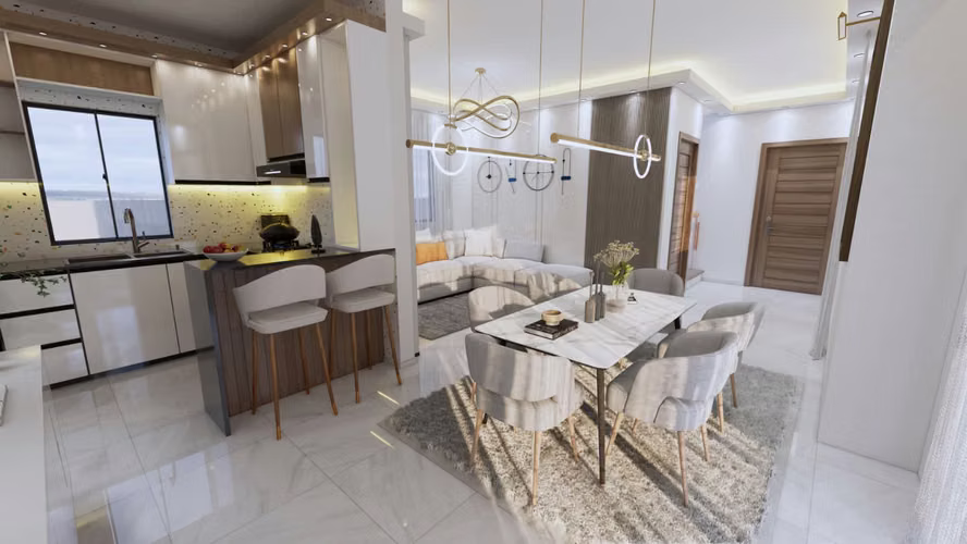 Casas en construccion en los hidalgos, Km 14 Autopista Duarte