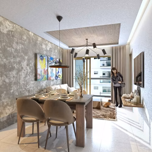 Apartamentos en residencial cerrado con areas sociales en construccion en Alameda