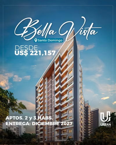 Apartamentos de 2 3 Habitaciones en Bella Vista