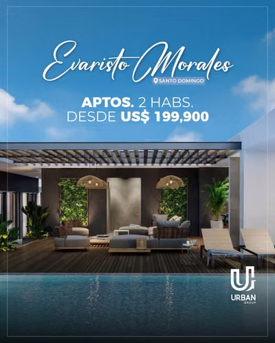 Apartamentos de 2 Habitaciones en Evaristo Morales - Imagen 2