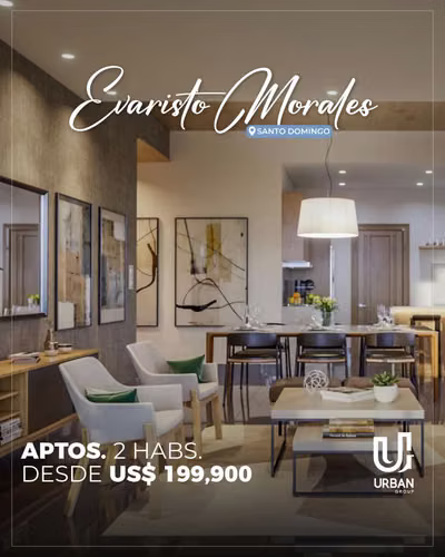 Apartamentos de 2 Habitaciones en Evaristo Morales - Imagen 3