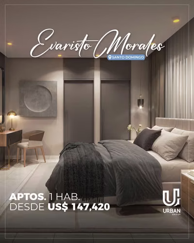 Apartamentos de 1 & 2 Habitaciones en Evaristo Morales - Imagen 4
