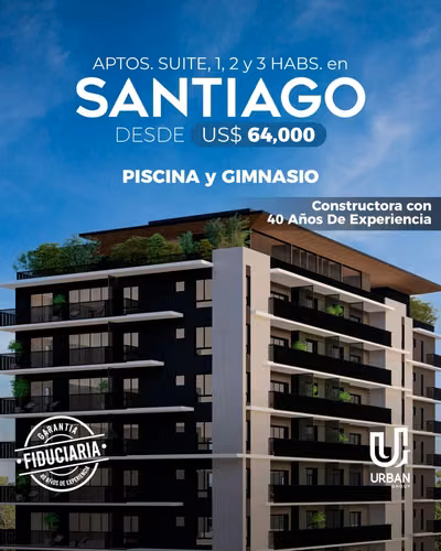Apartamentos SUITE, 1, 2 y 3 Habitaciones en Santiago - Imagen 2