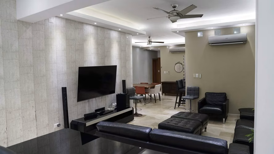 Alquilo Moderno Apartamento Amueblado en La Esperilla, Distrito Nacional, Santo Domingo. - Imagen 5