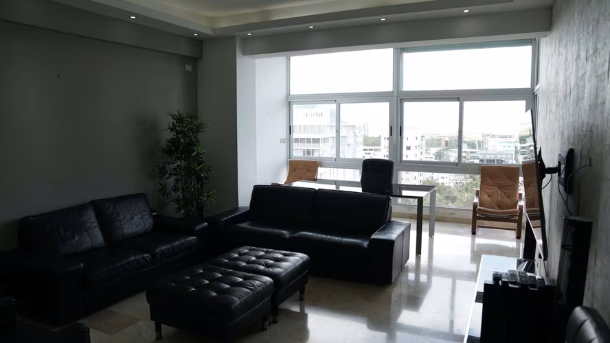 Alquilo Moderno Apartamento Amueblado en La Esperilla, Distrito Nacional, Santo Domingo.