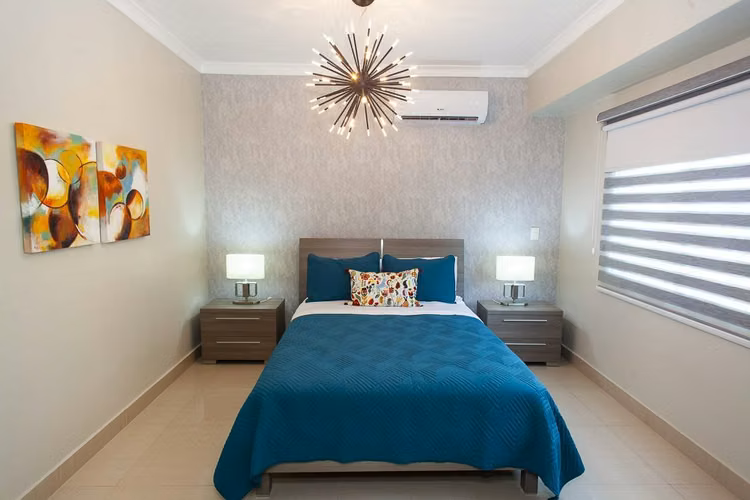 Se alquila, Apartamento 1Hab Amueblado c/Lobby, Lounge y Gym (El Vergel)