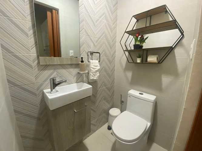 Se alquila, Apartamento 1Hab Amueblado c/Lobby, Lounge y Gym (El Vergel)