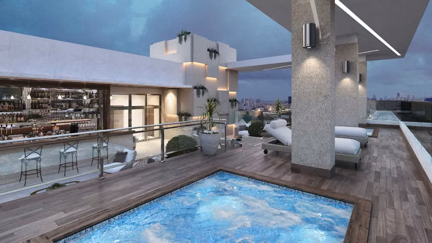 Invierte en Tu Suite c/Areas Social Rooftop, Bar, Restaurante y Mas (Naco) - Imagen 3