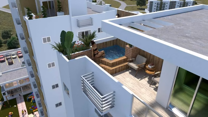 Exclusivo Proyecto de Apartamentos M-FOUR TOWER, en la Av. Jacobo Majluta - Imagen 4