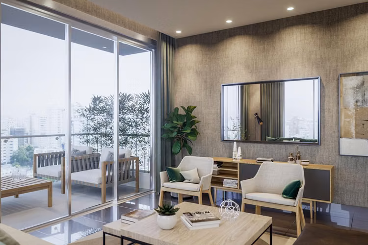 Apartamentos en venta en Evaristo Morales de 2 habitaciones + balcón