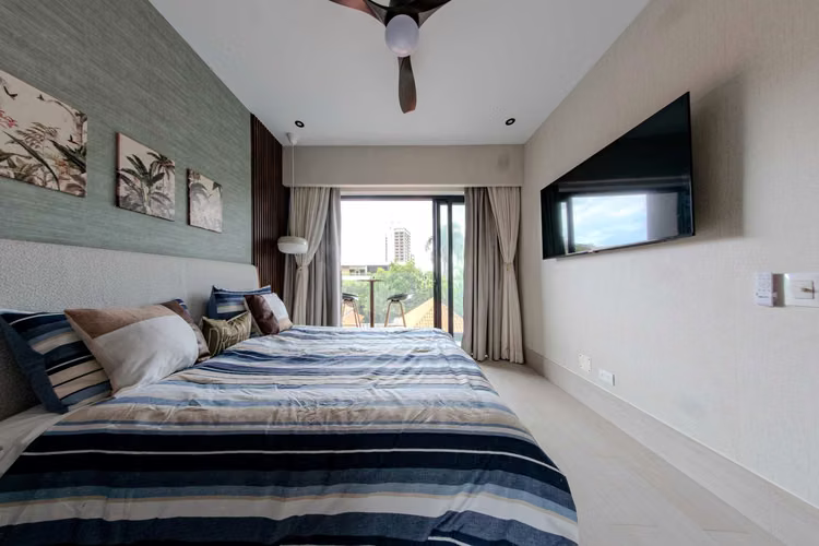 Apartamento En Alquiler De 1 Habitación Y 2 Baños En Piantini - Imagen 3